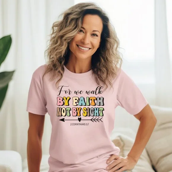 WALK BY FAITH WOMEN SHIRT - Picture 3 of 8